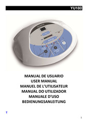 BH Tecnovita SonixPlus YU180 Manuel De L'utilisateur