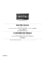 Maytag MES5752BAW15 Guide D'utilisation Et D'entretien