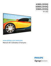 Philips Q-Line 50BDL3510Q/00 Manuel De L'utilisateur