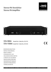 IMG STAGELINE STA-900A Mode D'emploi
