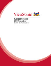 ViewSonic PJL6223 Guide De L'utilisateur