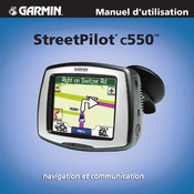 Garmin StreetPilot c550 Manuel D'utilisation