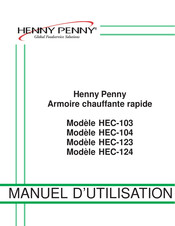 Henny Penny HEC-104 Manuel D'utilisation