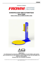 Fromm FS360 Série Instructions D'utilisation