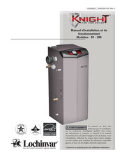 Knight KHN085 Manuel D'installation Et De Fonctionnement