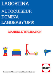 Lagostina DOMINA LAGOEASY'UP Manuel D'utilisation
