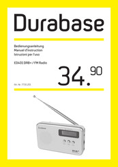 Durabase EO401 DAB+ Manuel D'instructions