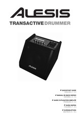 Alesis TRANSACTIVE DRUMMER Guide D'utilisation Simplifié