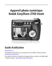 Kodak EasyShare Z760 Guide D'utilisation