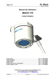 Dr. Mach 1151101200 Manuel De L'utilisateur