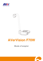 AVer AVerVision F70W Mode D'emploi