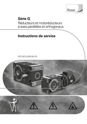 Rossi G Série Instructions De Service