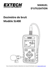 Extech Instruments SL400 Manuel D'utilisation