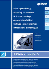 REMIS REMIfront IV-D Notice De Montage