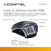 Konftel 55Wx Guide De Référence
