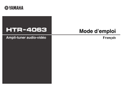 Yamaha HTR-4063 Mode D'emploi