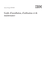 IBM System Storage EXP3000 Guide D'installation, D'utilisation Et De Maintenance