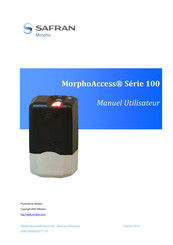 Safran MorphoAccess 100 Série Manuel Utilisateur