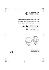 WERMA Signaltechnik 783 100 75 Mode D'emploi