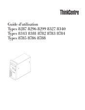 ThinkCentre 8287 Guide D'utilisation