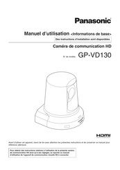 Panasonic GP-VD130 Manuel D'utilisation