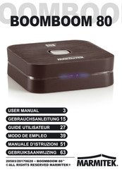 Marmitek BOOMBOOM 80 Guide Utilisateur