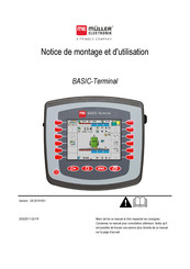 Muller BASIC-Terminal Notice De Montage Et D'utilisation