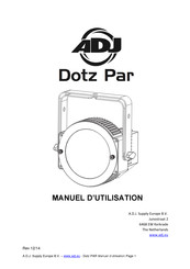 ADJ Dotz Par Manuel D'utilisation