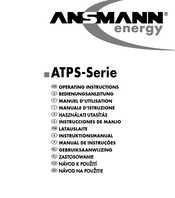 ANSMANN AP 312 Manuel D'utilisation