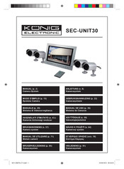 König SEC-UNIT30 Mode D'emploi