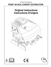 NSS PONY 20 SCA Instructions D'origine