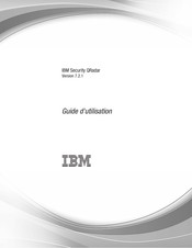 IBM Security QRadar Guide D'utilisation