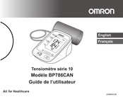 Omron BP786CAN Guide De L'utilisateur