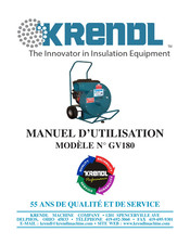 Krendl GV180 Manuel D'utilisation