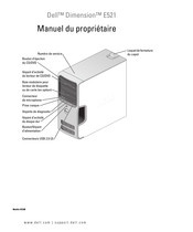 Dell Dimension E521 Manuel Du Propriétaire