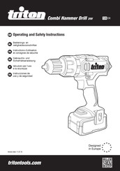 Triton T20 Instructions D'utilisation Et Consignes De Sécurité