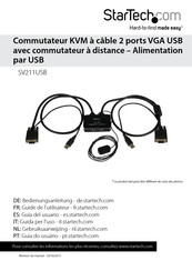 StarTech SV211USB Guide De L'utilisateur