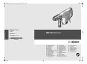 Bosch GSH 3 E Professional Notice Originale