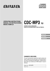 Aiwa CDC-MP3 YU Mode D'emploi