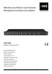 IMG STAGELINE LMS-808 Mode D'emploi