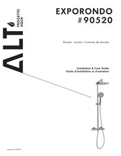 Alt EXPORONDO 90520 Guide D'installation Et D'entretien