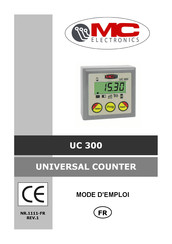 MC Electronics UC 300 Mode D'emploi