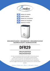 Emerson DFR29 Manuel De L'utilisateur