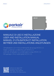 Parkair Energy Solutions PRK-MCW-9S Manuel D'utilisation Et Installation