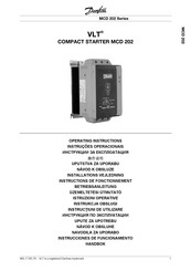 Danfoss MCD 202-007 Instructions De Fonctionnement