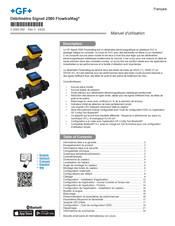 GF Signet 2580 FlowtraMag Manuel D'utilisation