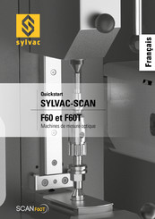 sylvac SCAN F60T Guide Rapide
