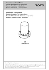 Toto TBN01105U Manuel D'installation Et D'utilisation