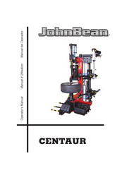 Centaur JohnBean Manuel D'utilisation