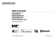 Kenwood KMM-BT502DAB Mode D'emploi